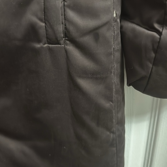 Theory Brown Down Puffer Winter Coat size Medium - Picture 10 of 12